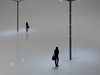 Tall Street Lamp 3D Model