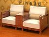 Two Conjunct Chairs 3D Model