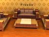 Wooden Base Living Room Set 3D Model