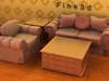 Sofa Combi 3D Model
