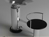 Washing hair Chair 3D Model
