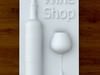 3d Printable Wine shop sign STL OBJ 3D Model
