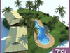 TROPICAL BUNGALOW RESORT 3D Model