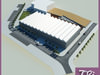SPORTS COMPLEX BUILDING 3D Model