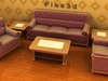 Living Room Set 3D Model