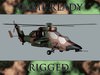 Battle Helicopter 3D Model