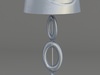 Silver Table Lamp 3D Model