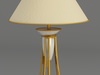 Glass Vase Stand lamp 3D Model