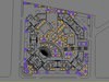 Residential Building Complex 3D Model .max .obj .3ds .3dm