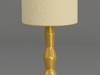 Statue Table Lamp 3D Model