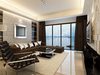 Modern Flat with Wharf View, Photoreal 3D Model