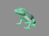 Frog 3D Model .obj