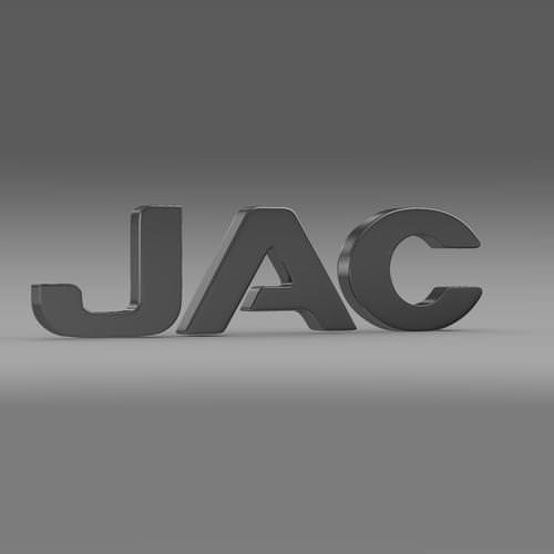 Jac Logo 3D Model .max .obj .3ds .fbx .lwo .lw .lws .c4d