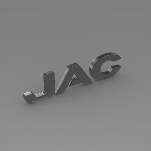 Jac Logo 3D Model .max .obj .3ds .fbx .lwo .lw .lws .c4d
