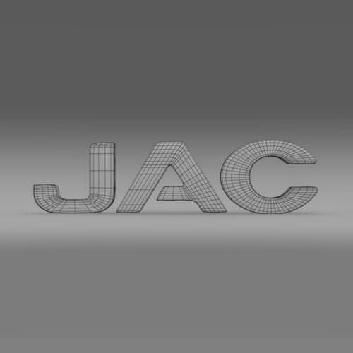 Jac Logo 3D Model .max .obj .3ds .fbx .lwo .lw .lws .c4d