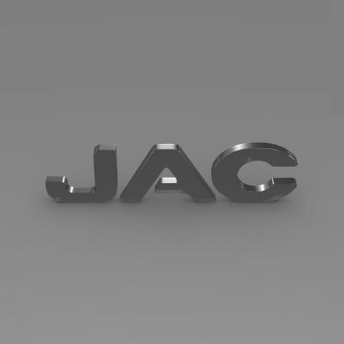 Jac Logo 3D Model .max .obj .3ds .fbx .lwo .lw .lws .c4d