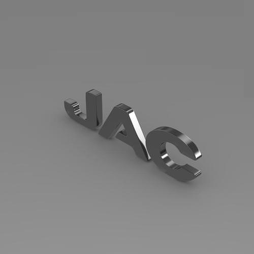 Jac Logo 3D Model .max .obj .3ds .fbx .lwo .lw .lws .c4d