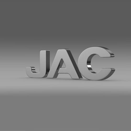 Jac Logo 3D Model .max .obj .3ds .fbx .lwo .lw .lws .c4d
