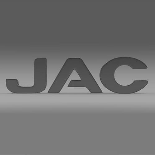 Jac Logo 3D Model .max .obj .3ds .fbx .lwo .lw .lws .c4d