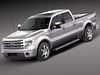 Ford F-150 Crew Cab 2013 3D Model