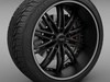 Savini Forged BS-4 Wheel 3D Model