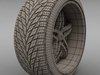 Savini Forged BS-1 Wheel 3D Model .max .obj .3ds .lwo .lw .lws