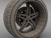 Savini Forged BS-1 Wheel 3D Model .max .obj .3ds .lwo .lw .lws