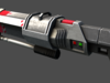 Sci-Fi Rocket Launcher 3D Model