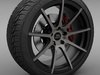 Savini Forged SM-4 Wheel 3D Model