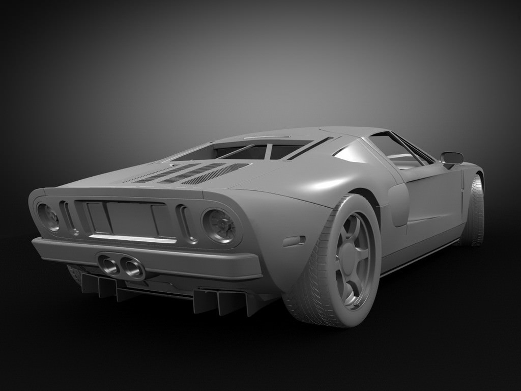 ford gt40 2 3D Models - CGTrader.com