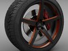 Savini Forged SM-1 Wheel 3D Model