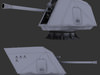 Multi purpose gun 57mm MK 110 3D Model