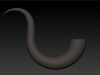 Horn for fantastic models 3D Model