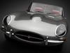 1964 Jaguar E-Type 4.2 Roadster 3D Model .max .obj .3ds .fbx .lwo .lw .lws