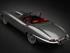 1964 Jaguar E-Type 4.2 Roadster 3D Model .max .obj .3ds .fbx .lwo .lw .lws