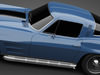1966 Chevrolet Corvette 3D Model .max .obj .3ds .lwo .lw .lws
