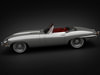 1961 Jaguar E-Type 3.8 Roadster 3D Model .max .obj .3ds .fbx .lwo .lw .lws