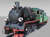 Px48 Steam Locomotive 3D Model