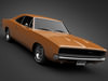1968 Dodge Charger 3D Model