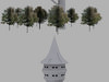 Forest tower 3D Model