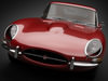 1961 Jaguar E-Type 3.8 Coupe 3D Model