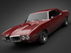 1969 Pontiac Firebird 400 3D Model
