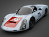 1966 Porsche 910 Race Car 3D Model