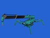 Maeba MC285 Mini Crawler Crane in Working Mode 3D Model
