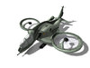 SCI-FI AIRPLANE MOSQUITO 3D Model