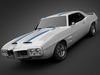 1969 Pontiac Firebird Trans Am 3D Model