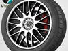 wheel barracuda karizzma  3D Model