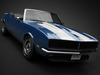 1968 Chevrolet Camaro RS Convertible 3D Model