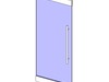 Door - Single Glass - Framed - d-pull (AUS)