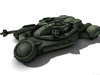 Scifi Tank 3D Model